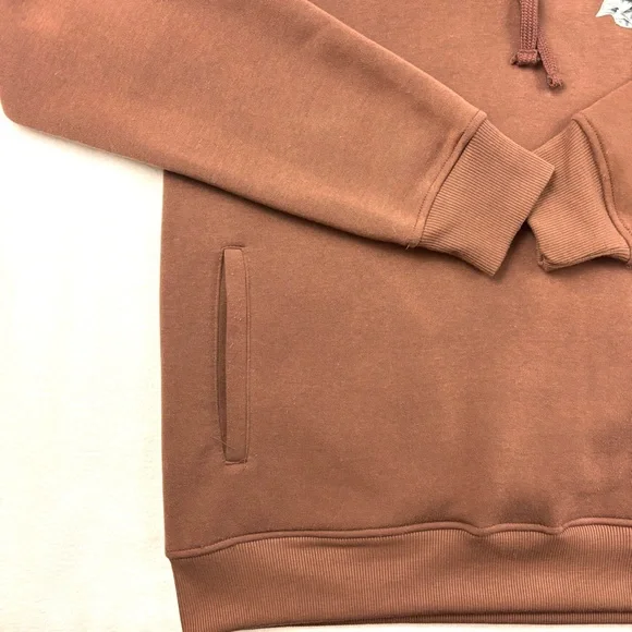 Rebel Minds Brown “Blessed w/ the Bag” Graphic Fleece Lined Hoodie (M) - Picture 6 of 16